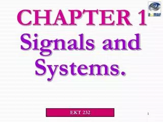 Signals and Systems.