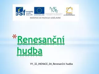 renesan n hudba