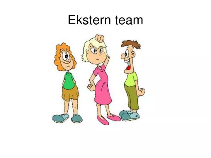 ekstern team