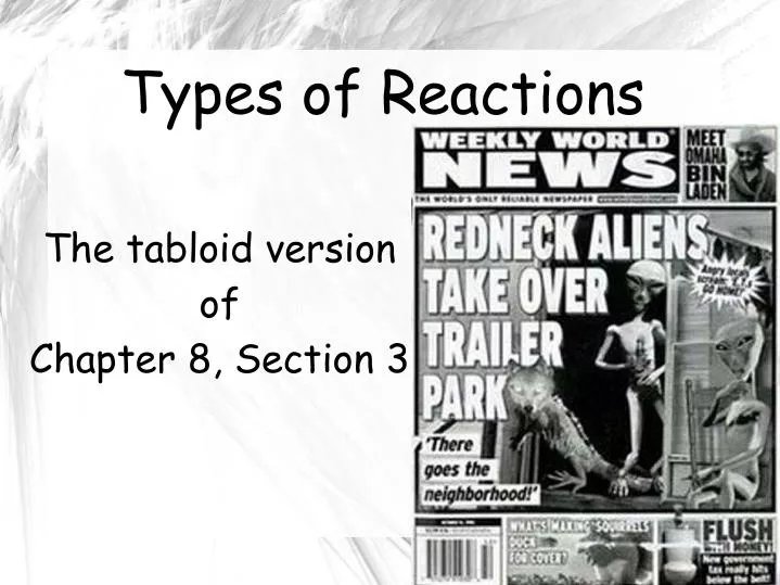 the tabloid version of chapter 8 section 3