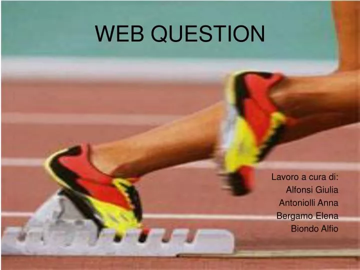 web question