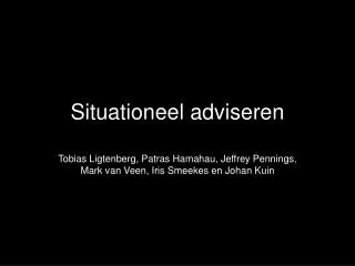 situationeel adviseren