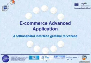 e commerce advanced application
