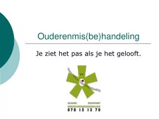 ouderenmis be handeling