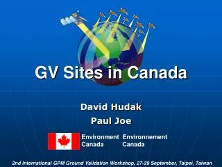 GV Sites in Canada