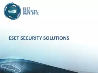Eset security Solutions
