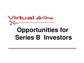 Opportunities for Series B Investors