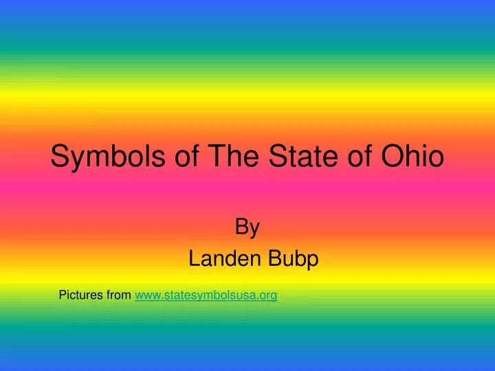 symbols of the state of ohio