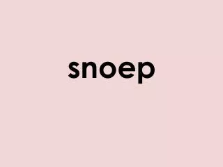 snoep