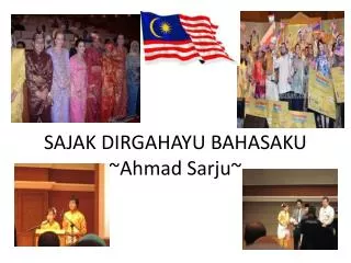 sajak dirgahayu bahasaku ahmad sarju