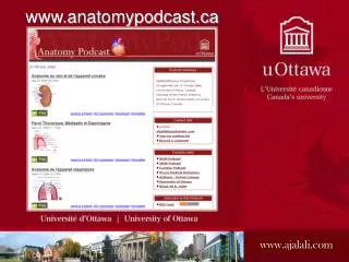 www anatomypodcast ca
