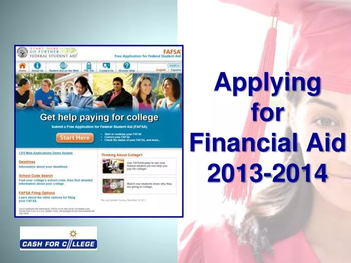 applying for financial aid 2013 2014