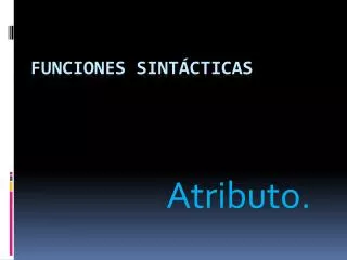 atributo