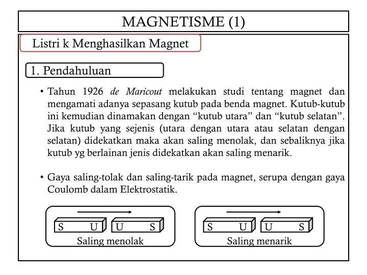 magnetisme 1