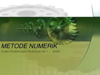 metode numerik