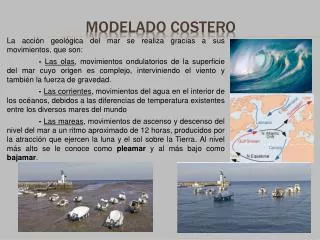 modelado costero