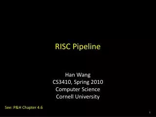 RISC Pipeline