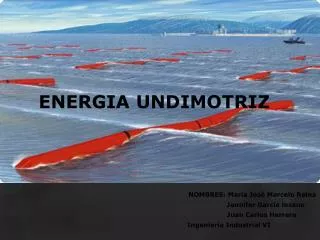 energia undimotriz