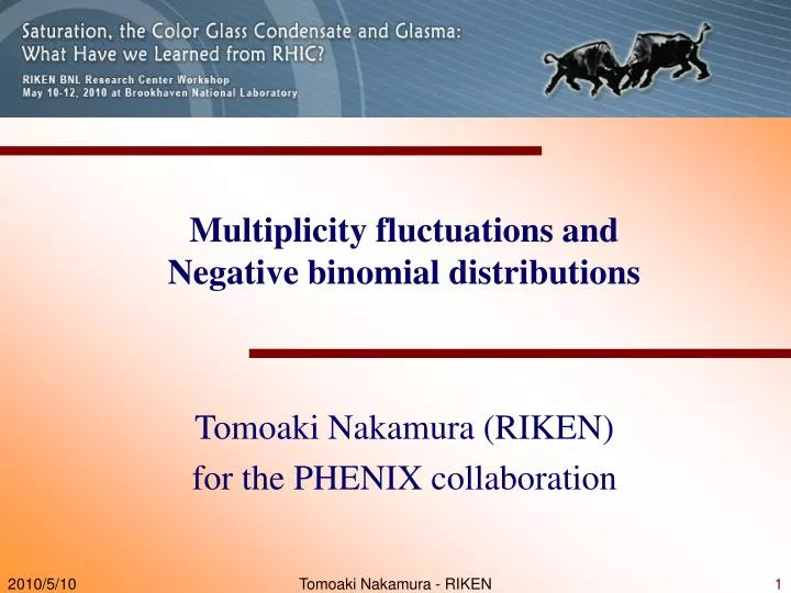multiplicity fluctuations and negative binomial distributions