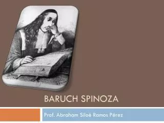 baruch spinoza