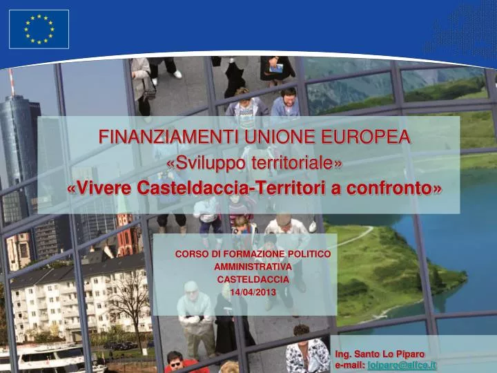 finanziamenti unione europea sviluppo territoriale vivere casteldaccia territori a confronto