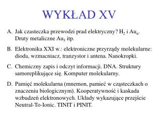 wyk ad xv