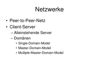 netzwerke