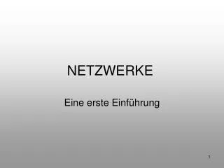 netzwerke
