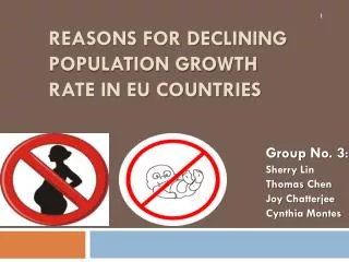 reasons for declining population growth rate in EU countries