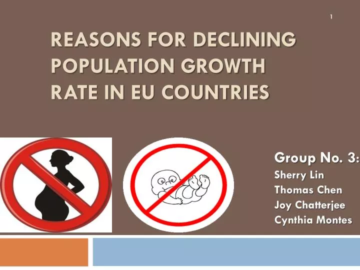 reasons for declining population growth rate in eu countries