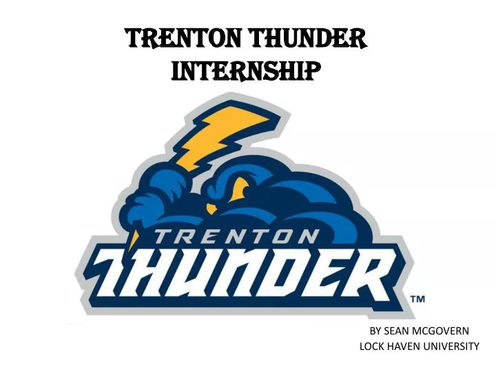 trenton thunder internship