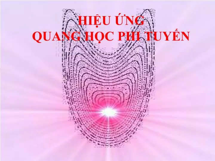 hi u ng quang h c phi tuy n