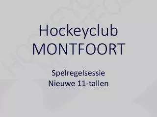 Hockeyclub MONTFOORT