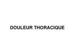 DOULEUR THORACIQUE - slide 1