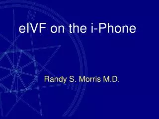 eIVF on the i-Phone