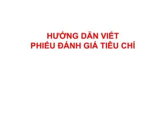 h ng d n vi t phi u nh gi ti u ch