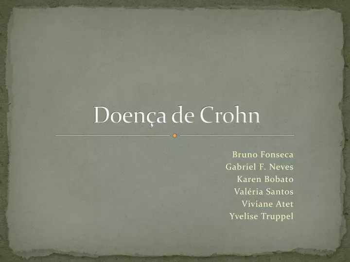 doen a de crohn