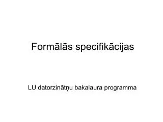 form l s specifik cijas
