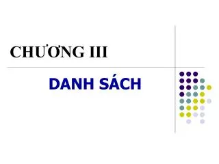 ch ng iii