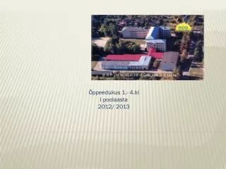 ppeedukus 1 4 kl i poolaasta 2012 2013