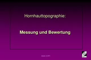 hornhauttopographie