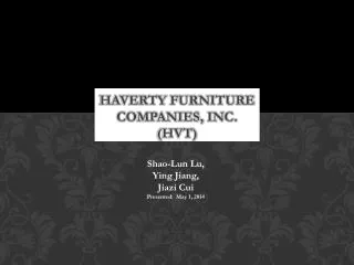 Haverty Furniture companies, inc. (HVT)