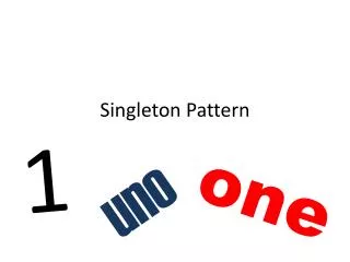 singleton pattern