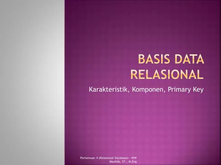 basis data relasional