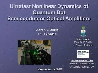 Ultrafast Nonlinear Dynamics of Quantum Dot Semiconductor Optical Amplifiers