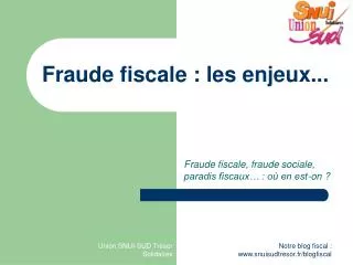 fraude fiscale les enjeux