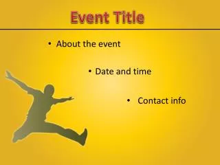 About the event