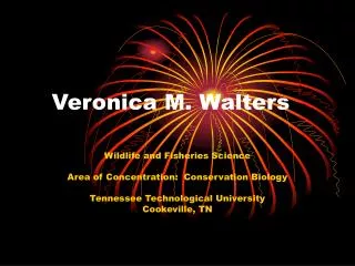 Veronica M. Walters