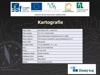 kartografie