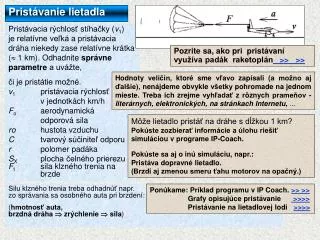prist vanie lietadla